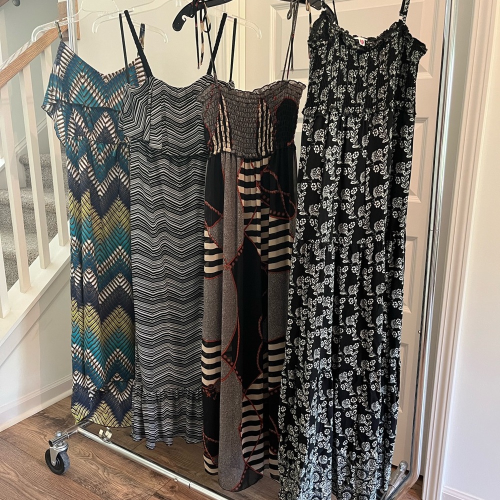 Maxi Dresses Size M | All 4 for $30